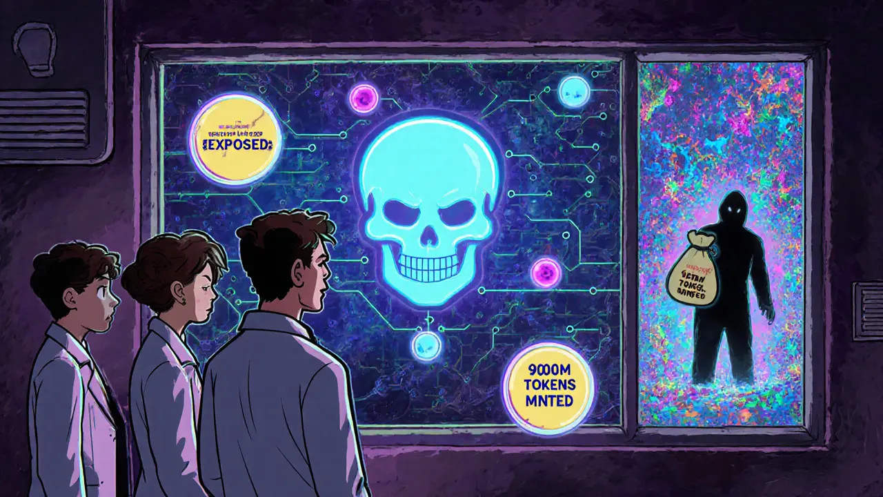Hacken team shocked by a skull-shaped backdoor in their blockchain bridge diagram