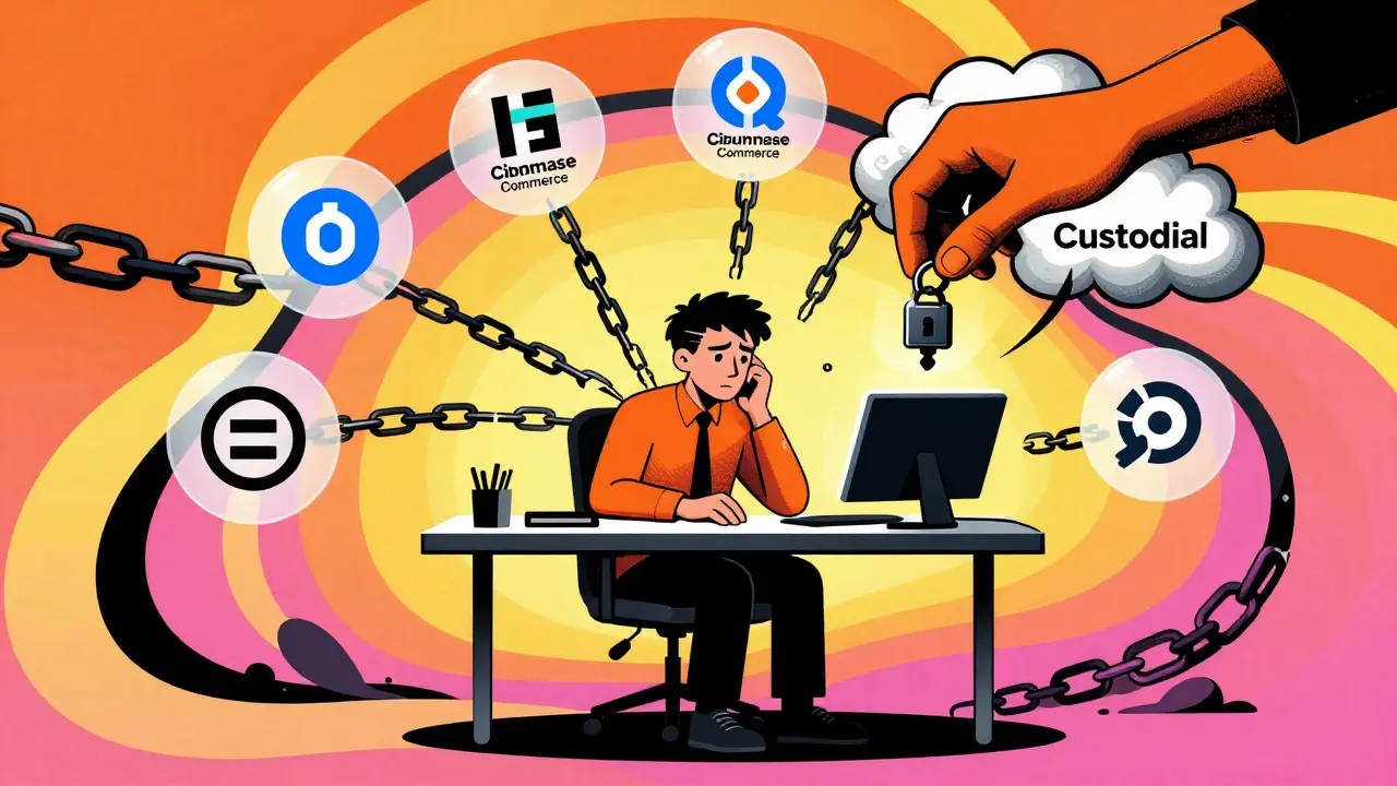 Coinbase Commerce vs Non-Custodial Alternatives: Control, Fees, and Bitcoin Support